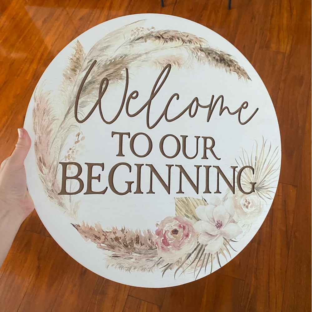 Hobby Lobby Wedding/Bridal Shower Sign